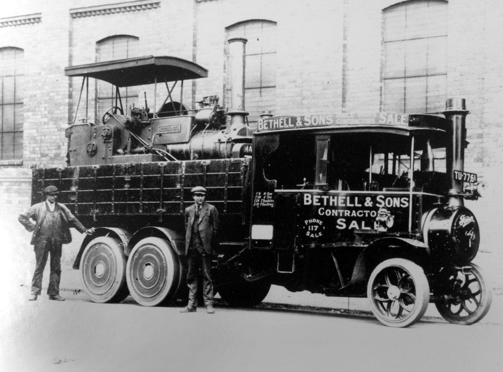 Historic photo of Bethell wagon