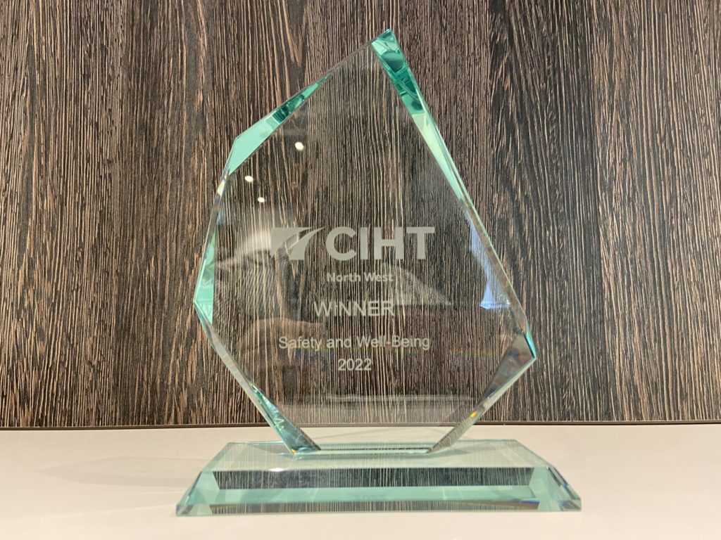 Safety and wellbeing trophy