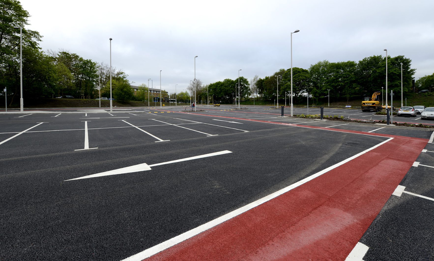 Brand new car park