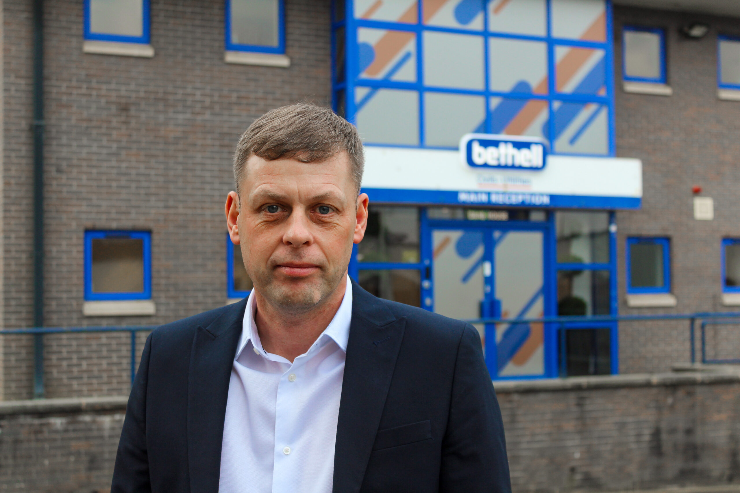 Person stood outside Bethell office